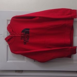 Men's North Face hooded sweatshirt